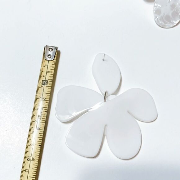 flower statement earrings N21 - Picture 7 of 8